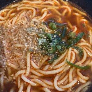 ランチ♪ごまねぎラーメン✧˖°